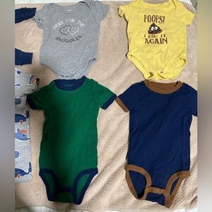 Green and Blue Kids One Piece